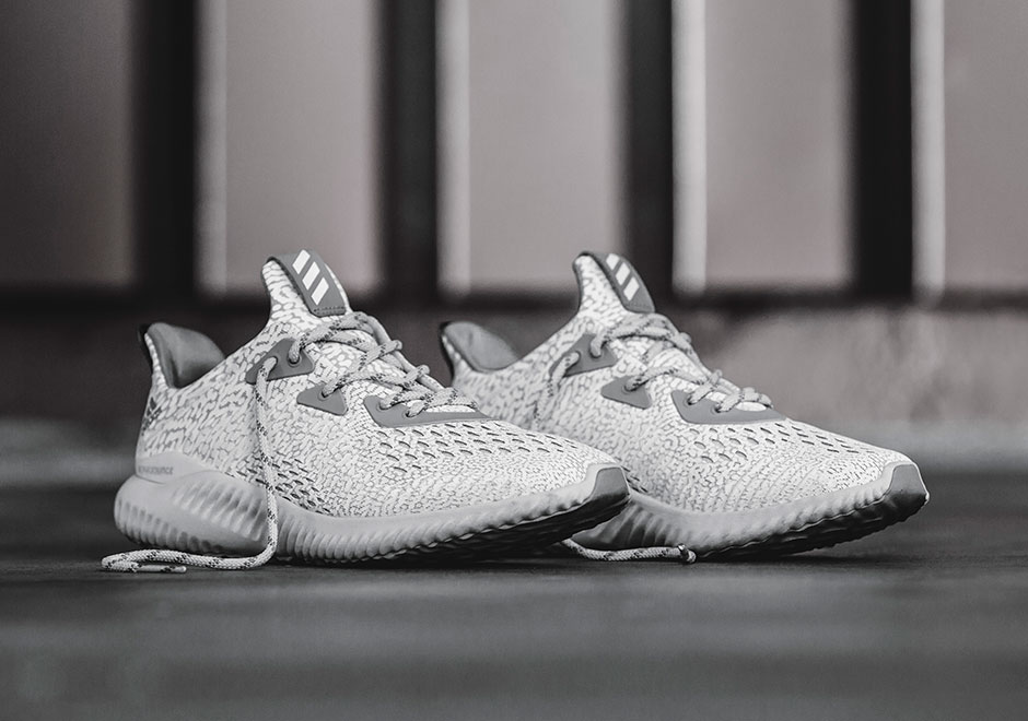 alphabounce white and grey