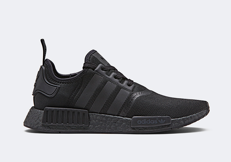 adidas nmd r1 black monochrome