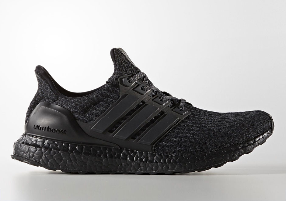 adidas Ultra Boost 3.0 "Triple Black" Releases On March 1st