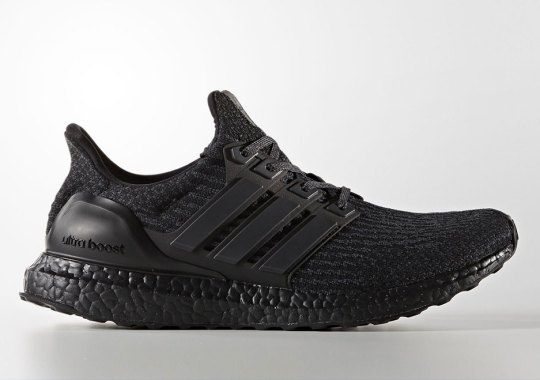 adidas Ultra Boost 3.0 “Triple Black” Releases On March 1st