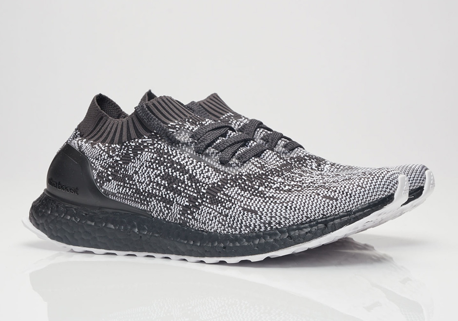 ultra boost black uncaged