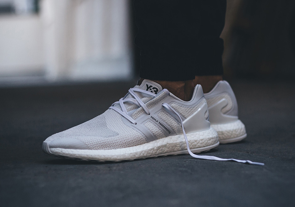 adidas Y-3- Pure Boost Triple White BY8955 | SneakerNews.com