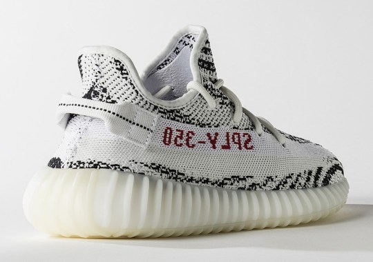 Official Images Of The adidas Yeezy Boost 350 v2 “Zebra”