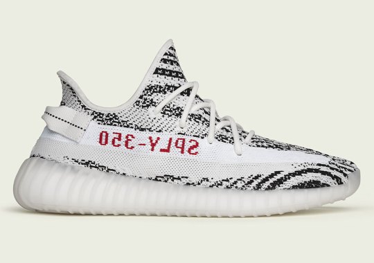 Official Images Of The adidas Yeezy Boost 350 v2 “Zebra”