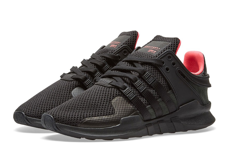 adidas eqt support adv black red