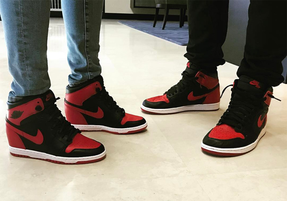Air Jordan 1 Banned Sneaker Wedge 