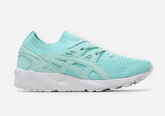 The New ASICS GEL-Kayano Trainer Knit Gets Minty