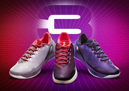 Under Armour Unveils Curry 3 All-Star Collection Including Four Colorways