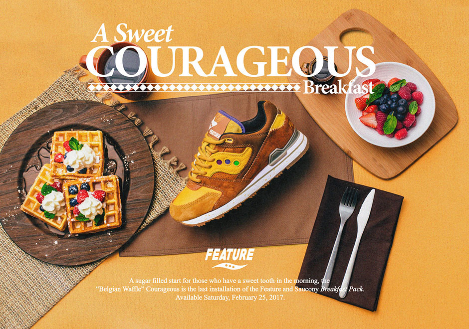 Feature Saucony Courageous Belgian Waffle Release Date 01