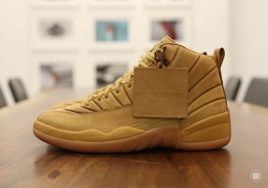 PSNY x Air Jordan 12 “Wheat” Set To Release Later This Year