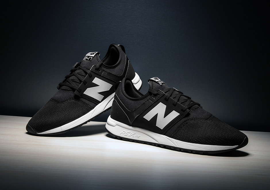 new balance 247 classic black and white