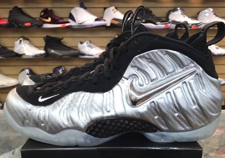 Detailed Look At The NIke Air Foamposite Pro “Silver Surfer”