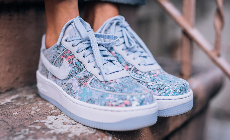 Nike Air Force 1 Upstep Glass Slipper