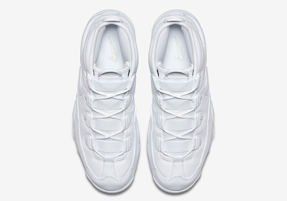 Nike Air Max Uptempo Triple White Official Images 05