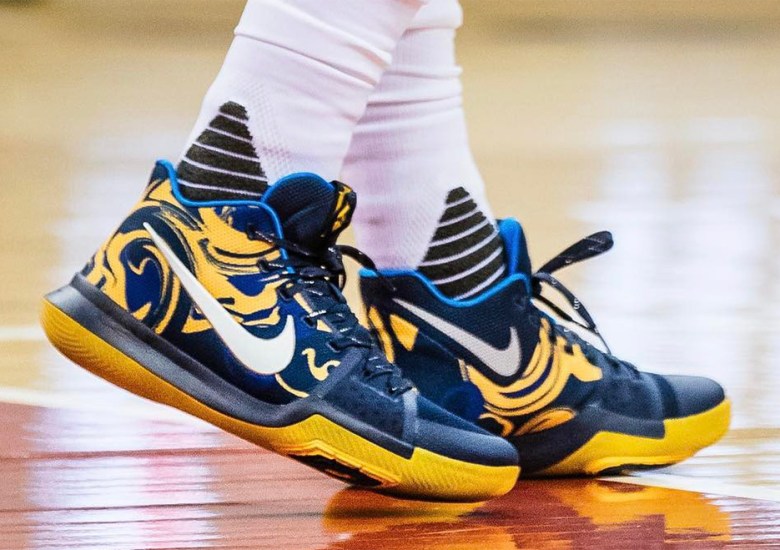 Kyrie Leads Cavs To Overtime Victory Over Wizards In New Nike Kyrie 3 PE