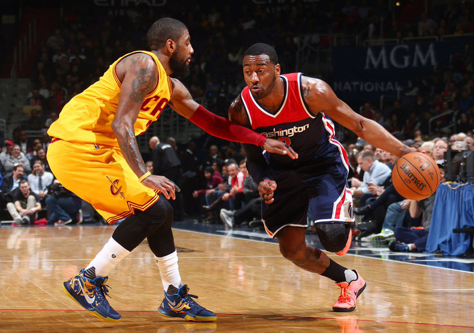 Nike Kyrie 3 Blue Yellow Pe Vs Wizards 03