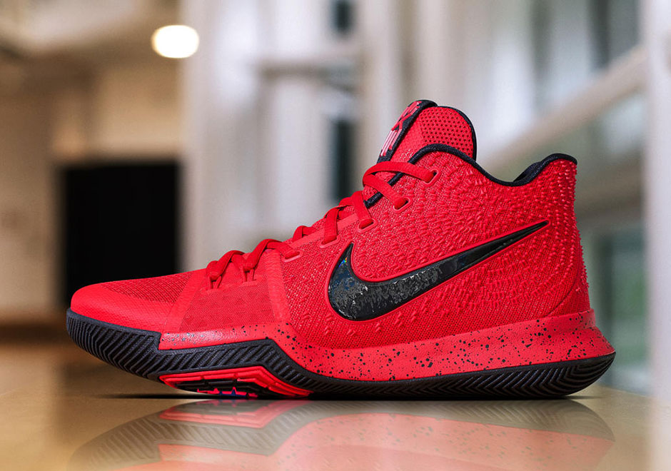 The Earth Is Round And Kyrie's Shoes Are Candy Apple Red