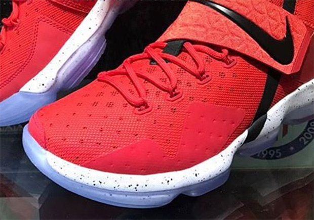 The Nike LeBron 14 Is Releasing In Red And Black