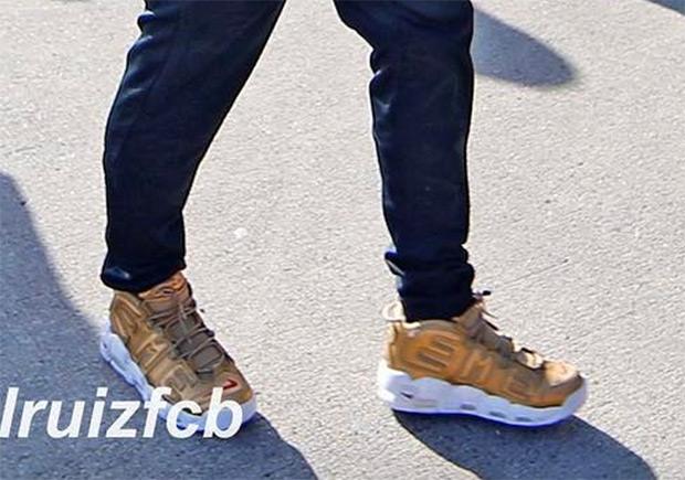 Neymar Jr. Spotted In The Nike "Suptempo" In Gold