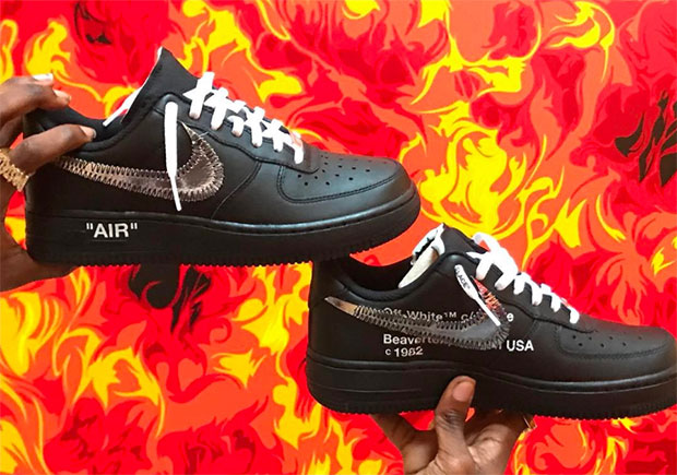 Nike Off-White x Air Force 1 Low 'Black