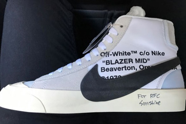 off white nike x blazer