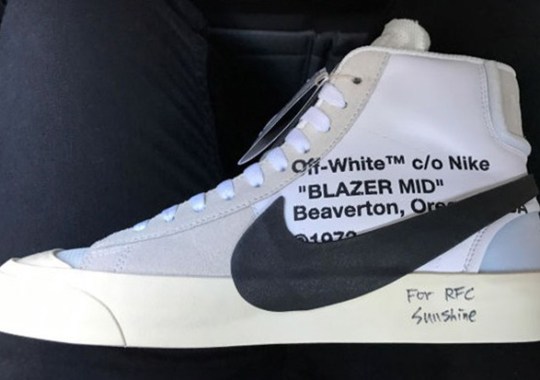 Off-White Redesigned The Nike Blazer