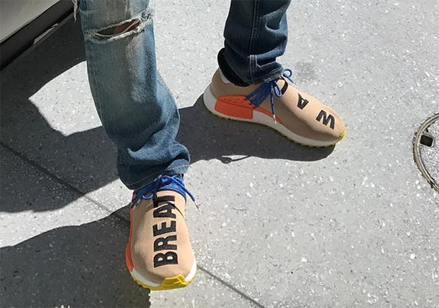 Pharrell Reveals A New adidas NMD “Human Race” In Beige