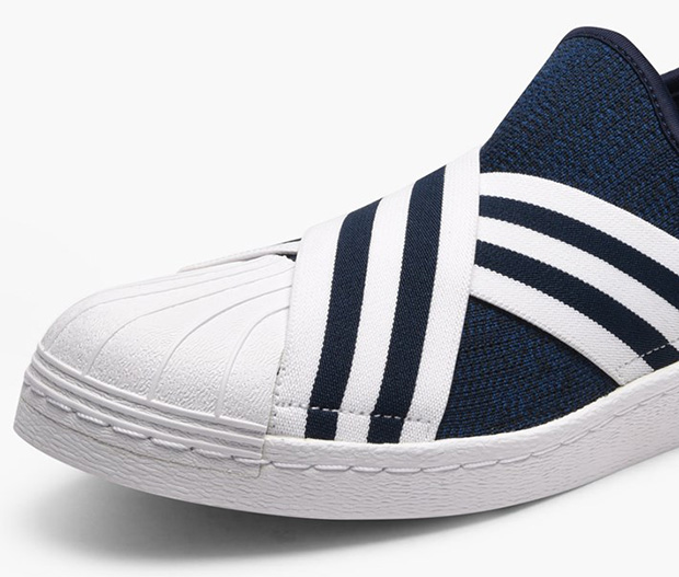 Unthinkable Continental Attendant White Mountaineering adidas Superstar Slip-On | SneakerNews.com