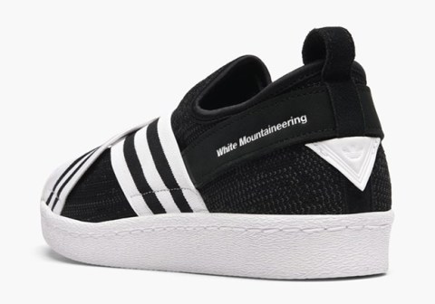 White Mountaineering adidas Superstar Slip-On | SneakerNews.com