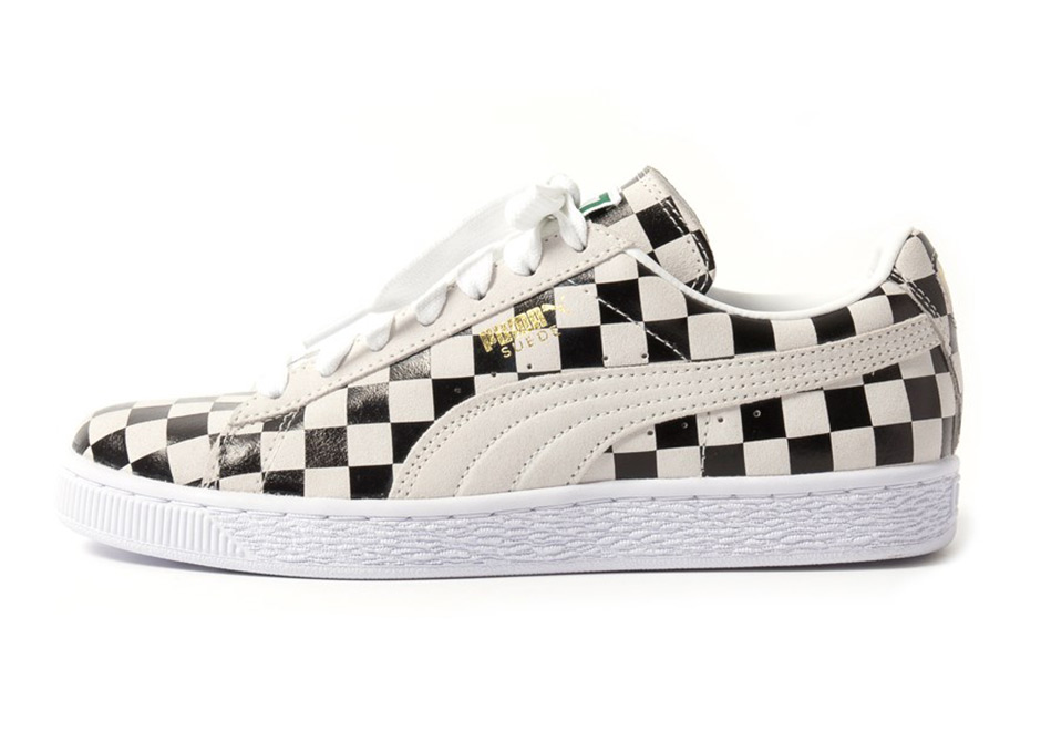 puma checkered shoes