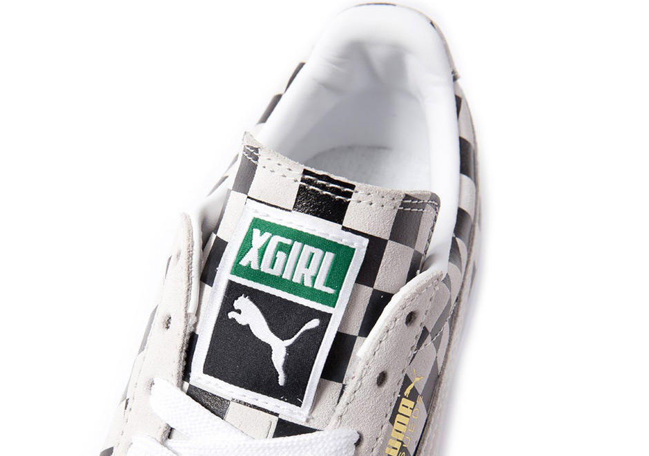 X Girl Puma Suede Chcker Collab 5