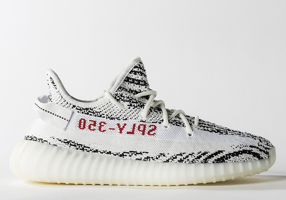 yeezy zebra first release date