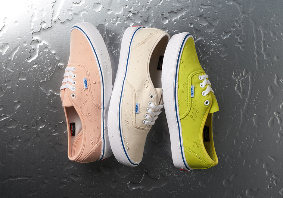 Schoeller Vans Water Repellant Authentic & Mid Skool | SneakerNews.com