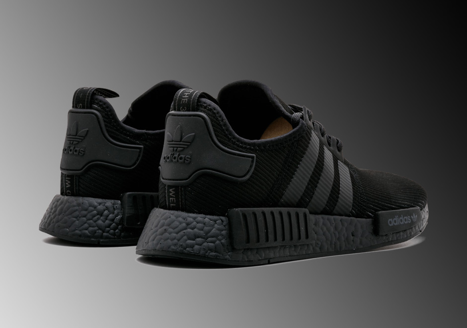 adidas shoes nmd r1 black