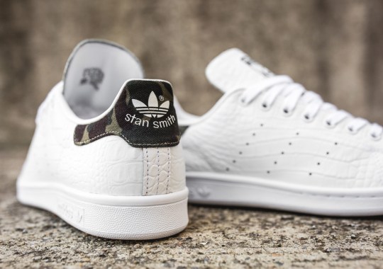 The adidas Stan Smith Is Back In The Perfect Snakeskin And Camo Combination
