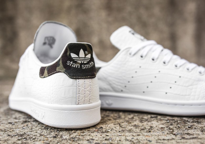 The adidas Stan Smith Is Back In The Perfect Snakeskin And Camo Combination