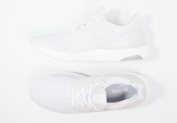 Men's adidas Ultra Boost Laceless Cream Shoe Totalsports