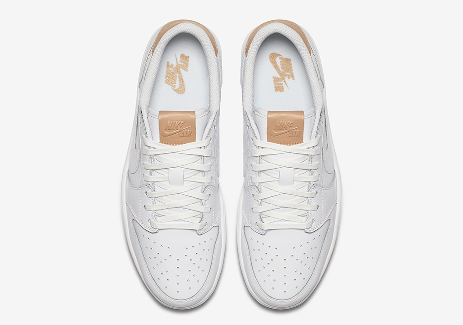 Air Jordan 1 Low OG Premium White Vachetta Tan | SneakerNews.com