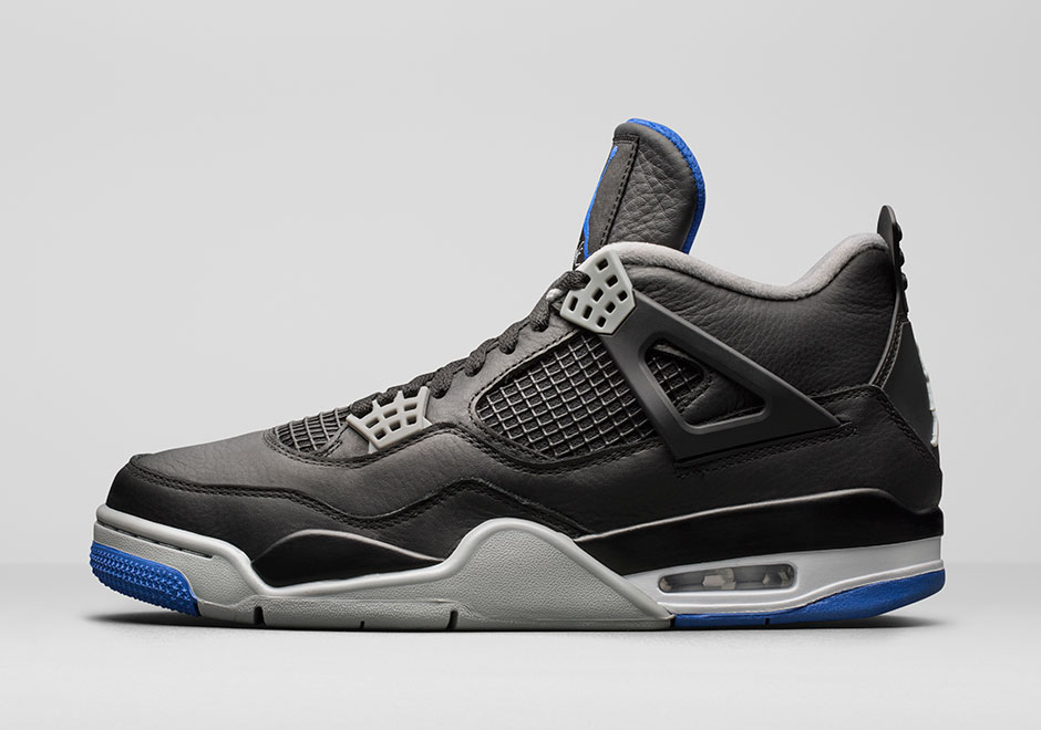 jordan 4 black and silver