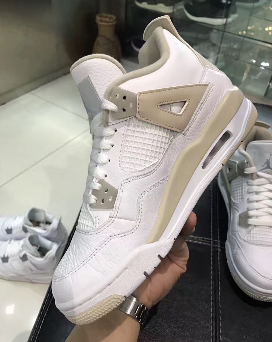 Air Jordan 4 Linen Gs 2017 Retro 04