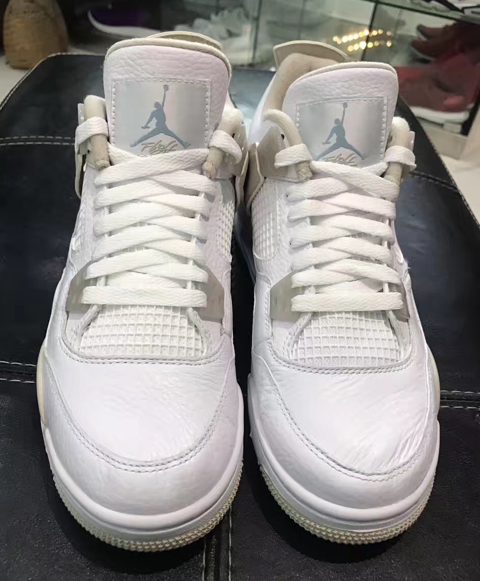 Air Jordan 4 Linen Gs 2017 Retro 05