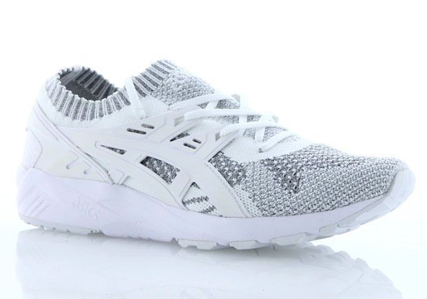 Asics Gel Kayano Trainer Knit Reflective Armour Silver White Silver White 2