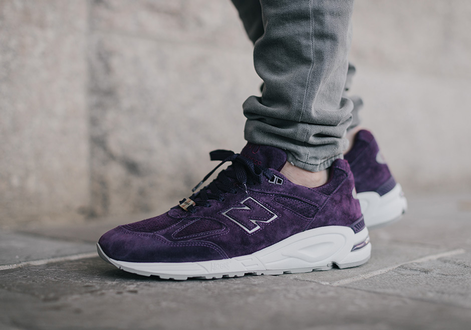 Concepts New Balance 990 Tyrian Purple Suede 5