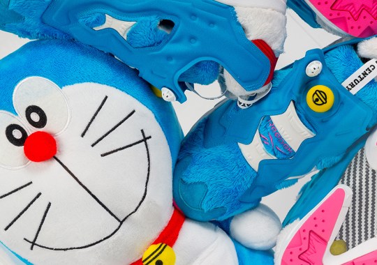 Iconic Anime Character Doraemon Gets A Shoe reebok Instapump Fury Release