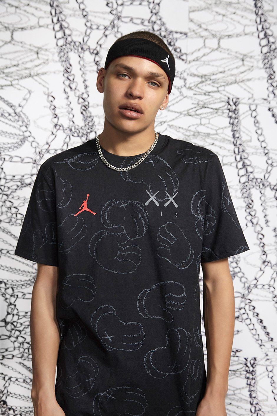 Kaws x jordan t shirt online