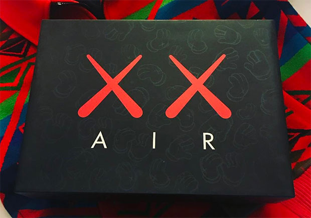 Don C Reveals KAWS x Air Jordan 4 Box