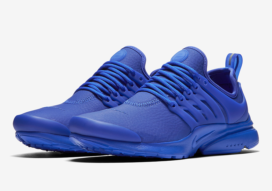Nike's Leathery Prestos Release In "Paramount Blue"