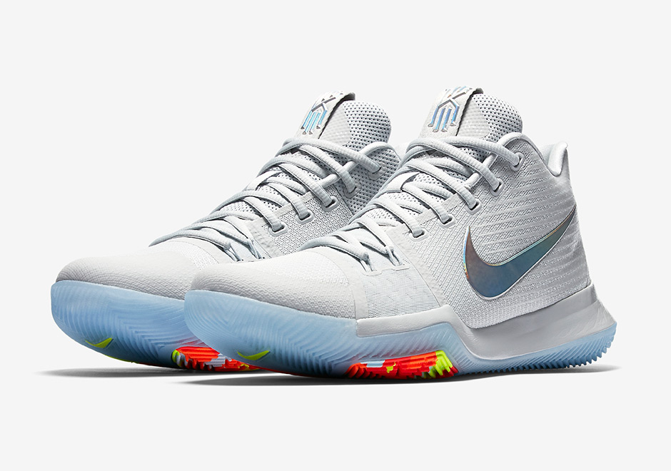 The Nike Kyrie 3 "Iridescent Swoosh" Releases Next Week
