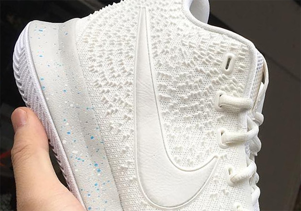 Nike Kyrie 3 White Pure Platinum Blue | SneakerNews.com