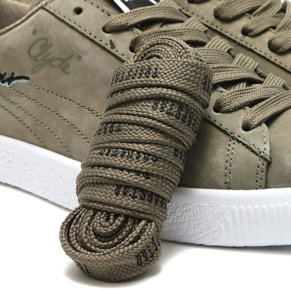Trapstar Puma Clyde Olive 3